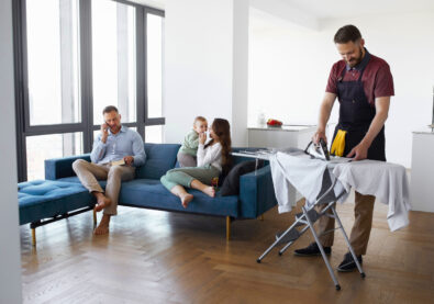 Ironing Clothes